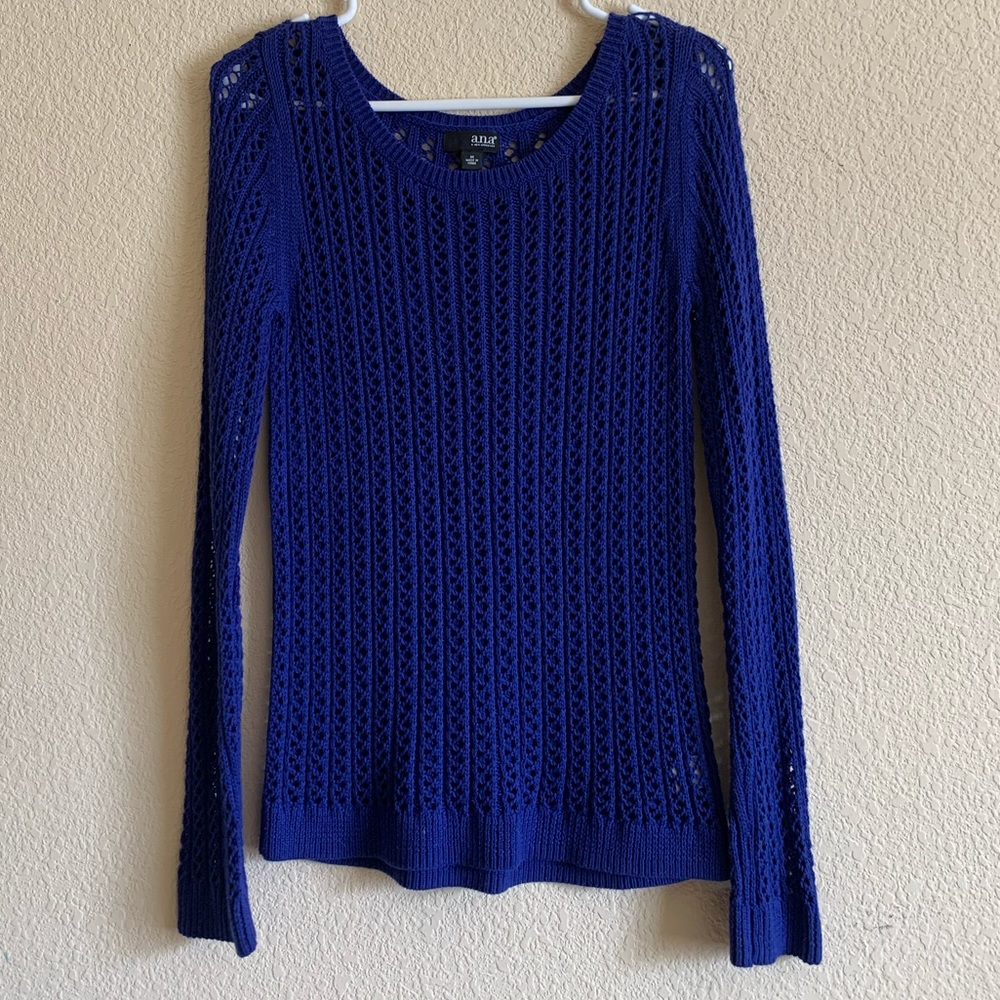 Royal blue sweater